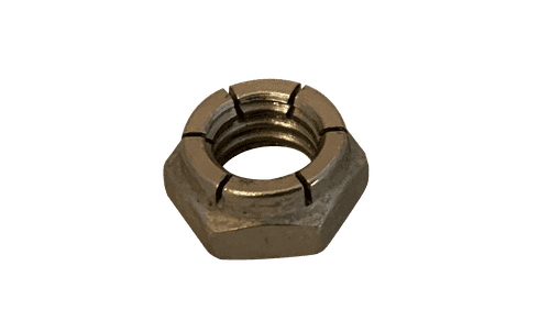 #10-32 Flex-Type Thin Height All Metal Hex Lock Nut, 18-8 Stainless Steel (Box of 250)